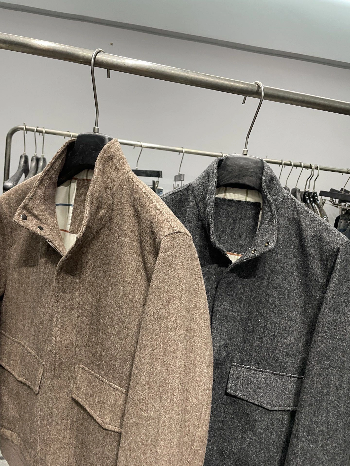 wg.luxury- 8oro Pi191 wool 2colour item:E-F501J2310-2H